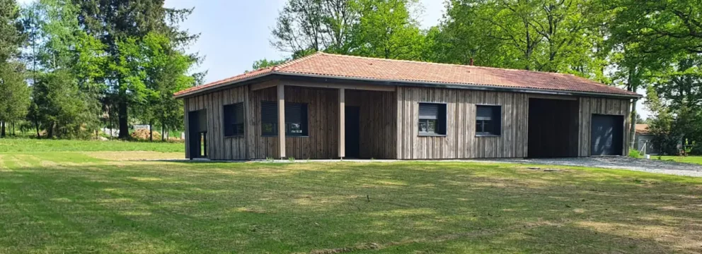 Maison ossature bois -Limouzi construction