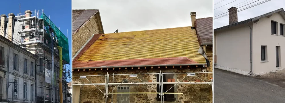Rénovation globale d'un bâtiment ou une maison - Limouzi Construction